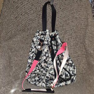LULULEMON-Sweat To Street-Hobo Bag-Mystic Jungle Butter Pink-No Pouch-Near Mint